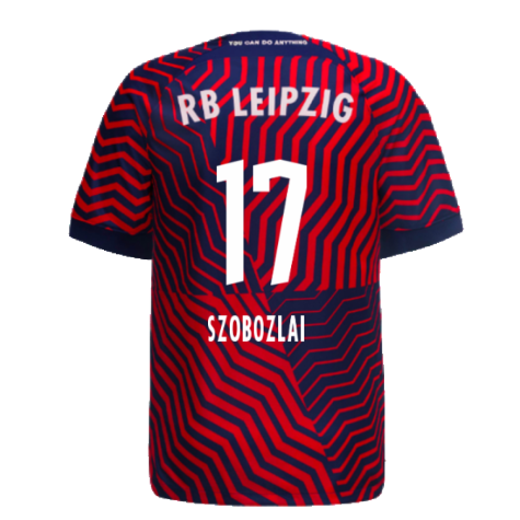 2023-2024 Red Bull Leipzig Away Shirt (Szobozlai 17)