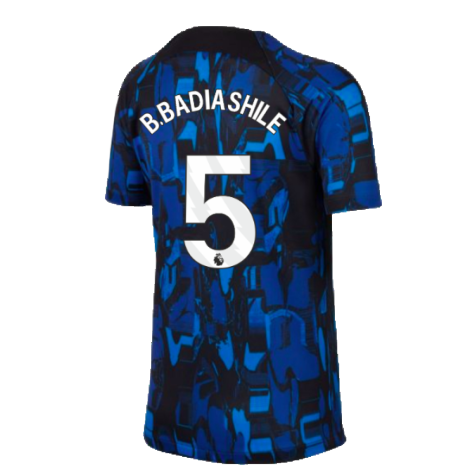 2023-2024 Chelsea Academy Pro Tee (Blue) - Kids (B.BADIASHILE 5)