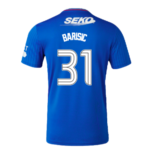 2023-2024 Rangers Home Shirt (Barisic 31)