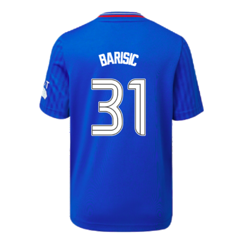 2023-2024 Rangers Home Shirt (Kids) (Barisic 31)