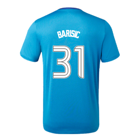 2023-2024 Rangers Players Training Tee (Deep Water) (Barisic 31)