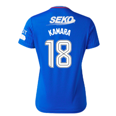 2023-2024 Rangers Home Shirt (Ladies) (Kamara 18)