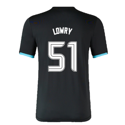 2023-2024 Rangers Players Travel SS Tee (Black) (Lowry 51)