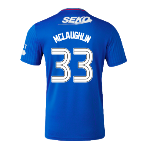 2023-2024 Rangers Home Shirt (McLaughlin 33)