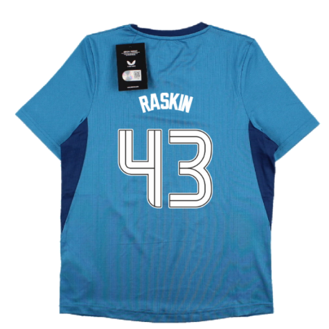 2023-2024 Rangers Players Training Tee (Deep Water) - Kids (Raskin 43)