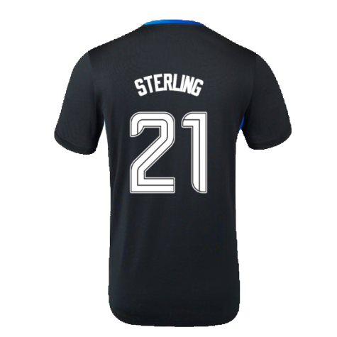 2023-2024 Rangers Coaches Training Tee (Ebony) (Sterling 21)