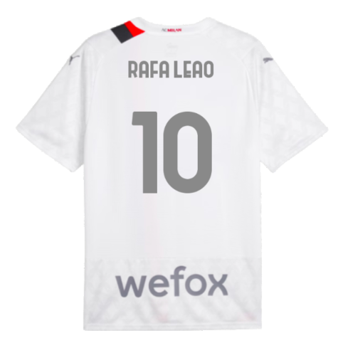 2023-2024 AC Milan Away Shirt (Rafa Leao 10)