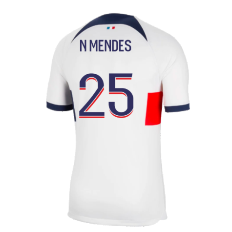 2023-2024 PSG Away Shirt (N Mendes 25)