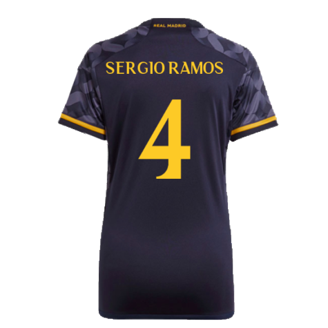 2023-2024 Real Madrid Away Shirt (Ladies) (Sergio Ramos 4)