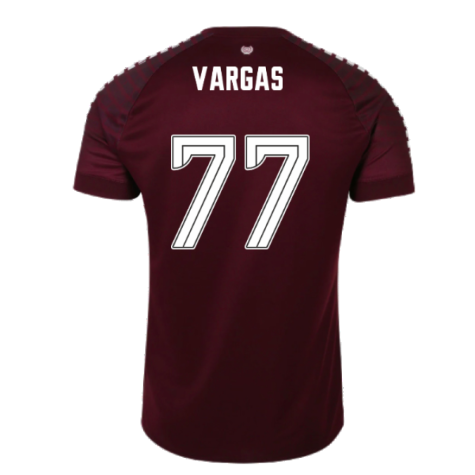 2023-2024 Hearts Home Shirt (Vargas 77)