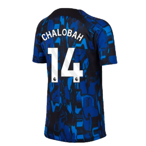 2023-2024 Chelsea Academy Pro Tee (Blue) - Kids (Chalobah 14)