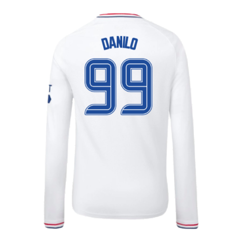 2023-2024 Rangers Away Long Sleeve Shirt (Kids) (Danilo 99)