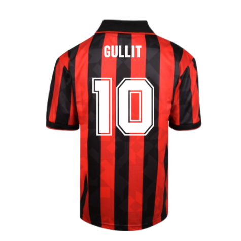 AC Milan 1994 Home Retro Shirt (Gullit 10)