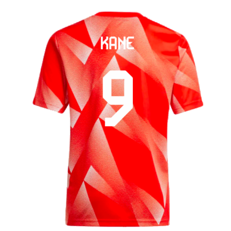 2023-2024 Bayern Munich Pre-Match Shirt (Red) - Kids (Kane 9)