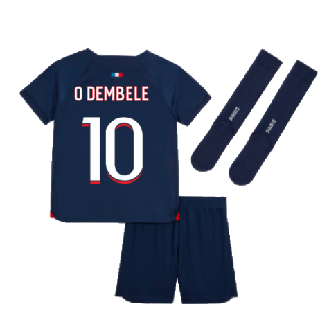 2023-2024 PSG Home Mini-Kit (O Dembele 10)