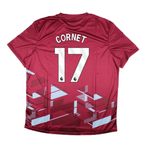 2023-2024 West Ham Warm Up Jersey (Claret) (CORNET 17)