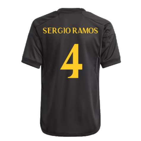 2023-2024 Real Madrid Third Shirt (Kids) (Sergio Ramos 4)