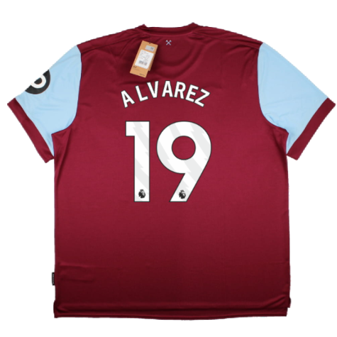 2023-2024 West Ham United Home Shirt (ALVAREZ 19)