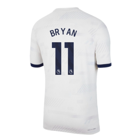 2023-2024 Tottenham Authentic Home Shirt (Bryan 11)