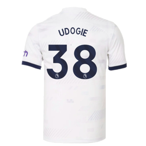 2023-2024 Tottenham Hotspur Home Shirt (Udogie 38)