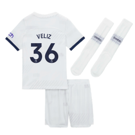 2023-2024 Tottenham Home Mini Kit (Veliz 36)