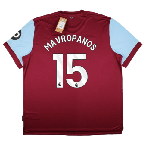 2023-2024 West Ham United Home Shirt (Mavropanos 15)