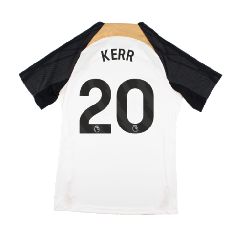 2023-2024 Chelsea Strike Training Shirt (White) (Kerr 20)