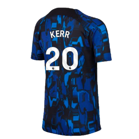 2023-2024 Chelsea Academy Pro Tee (Blue) - Kids (Kerr 20)