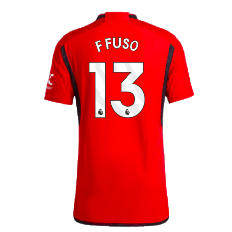 2023-2024 Man Utd Authentic Home Shirt (F Fuso 13)