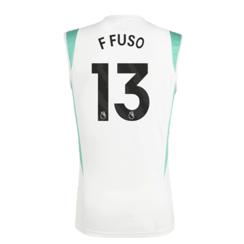 2023-2024 Man Utd Sleeveless Jersey (White) (F Fuso 13)