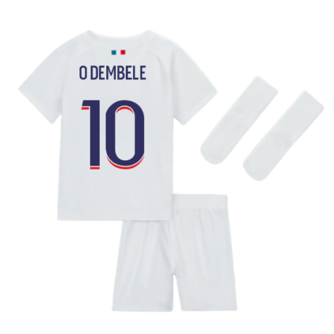 2023-2024 PSG Away Baby Kit (O Dembele 10)