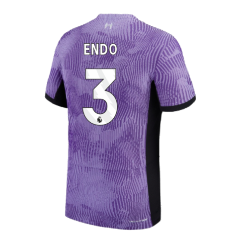 2023-2024 Liverpool Third Authentic Match Shirt (Endo 3)