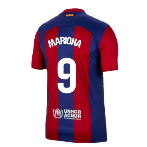 2023-2024 Barcelona Home Shirt (Mariona 9)