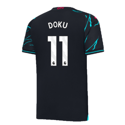 2023-2024 Man City Third Shirt (Doku 11)