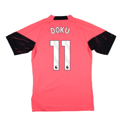 2023-2024 Man City Training Jersey Pro (Sunset Glow) (Doku 11)