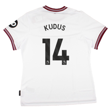 2023-2024 West Ham United Away Shirt (Ladies) (Kudus 14)