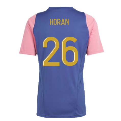 2023-2024 Olympique Lyon Training Jersey (Navy) (Horan 26)