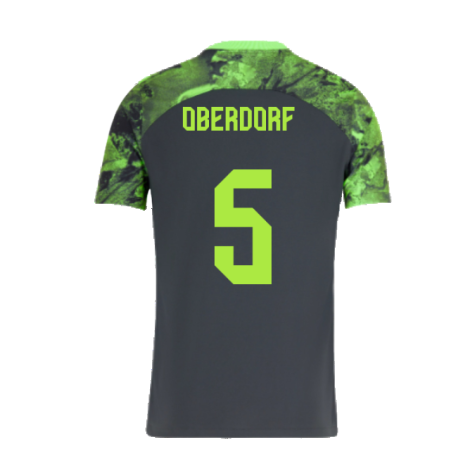 2023-2024 Wolfsburg Away Shirt (Oberdorf 5)