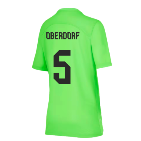 2023-2024 Wolfsburg Home Shirt (Kids) (Oberdorf 5)