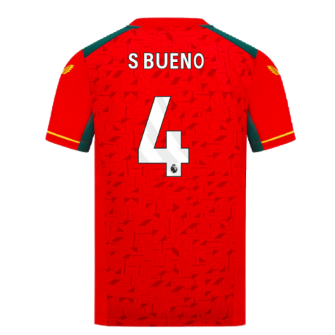 2023-2024 Wolves Away Shirt - Kids (S Bueno 4)