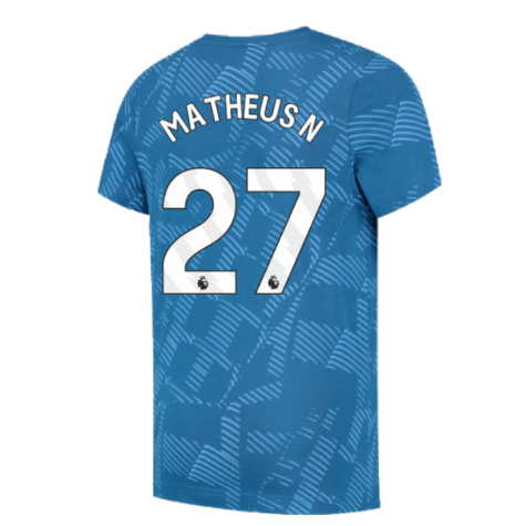 2023-2024 Man City FtblCore AOP Tee (Lake Blue) (Matheus N 27)