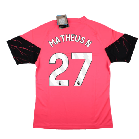 2023-2024 Man City Training Jersey (Sunset Glow) (Matheus N 27)