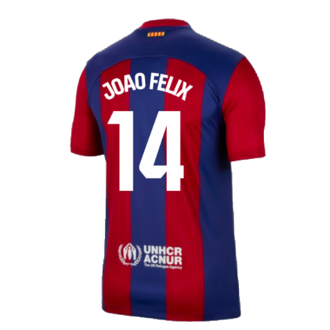 2023-2024 Barcelona Home Shirt (Joao Felix 14)