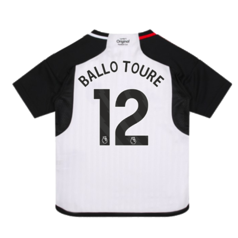 2023-2024 Fulham Home Mini Kit (Ballo Toure 12)
