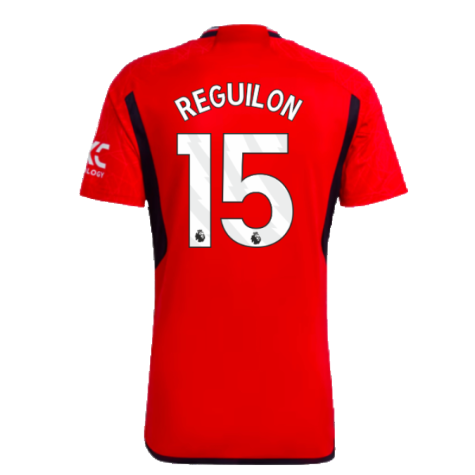 2023-2024 Man Utd Home Shirt (Reguilon 15)