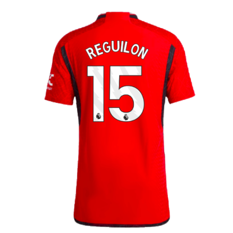 2023-2024 Man Utd Authentic Home Shirt (Reguilon 15)