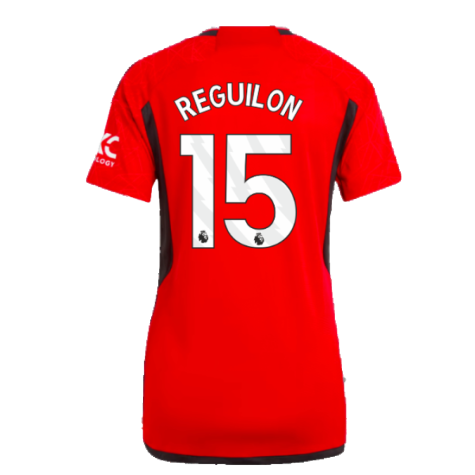 2023-2024 Man Utd Home Shirt (Ladies) (Reguilon 15)