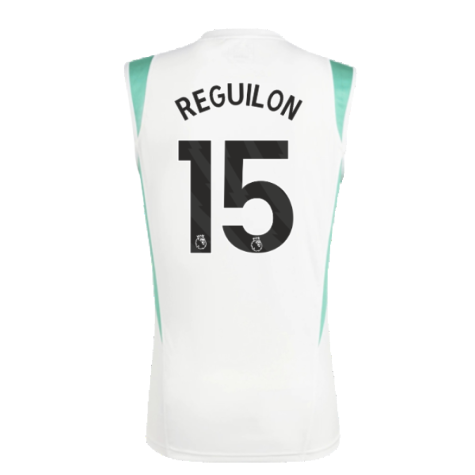 2023-2024 Man Utd Sleeveless Jersey (White) (Reguilon 15)