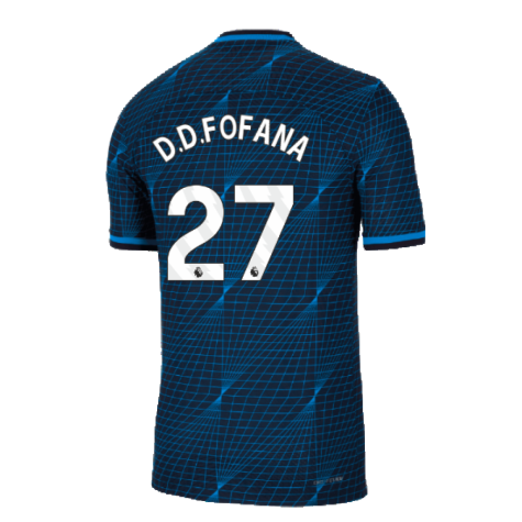 2023-2024 Chelsea Away Shirt (D.D.FOFANA 27)