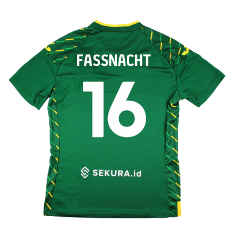 2023-2024 Norwich City Away Shirt (Fassnacht 16)